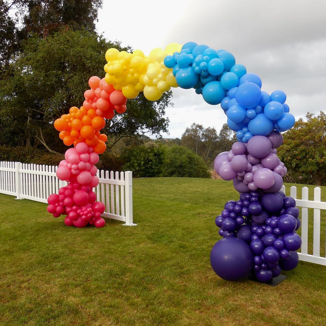 Balloon Arches Columns In San Diego California Balloon Guru